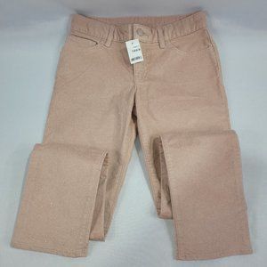 GAP Kids 1969 Super Skinny Regular Pants Sparkles Girls size 12 NEW